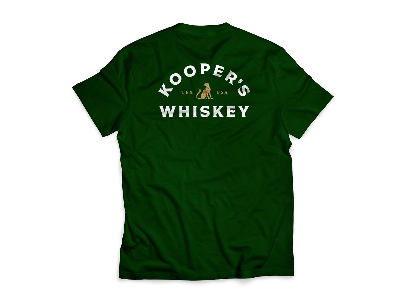 Kooper Family Whiskey Big Cat Shirt - Green