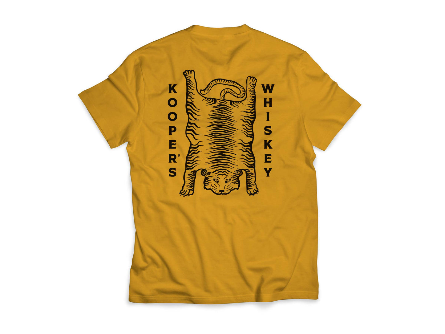 Kooper Family Whiskey Tiger Rug Shirt - Yellow